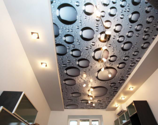 Декоративные натяжные потолки